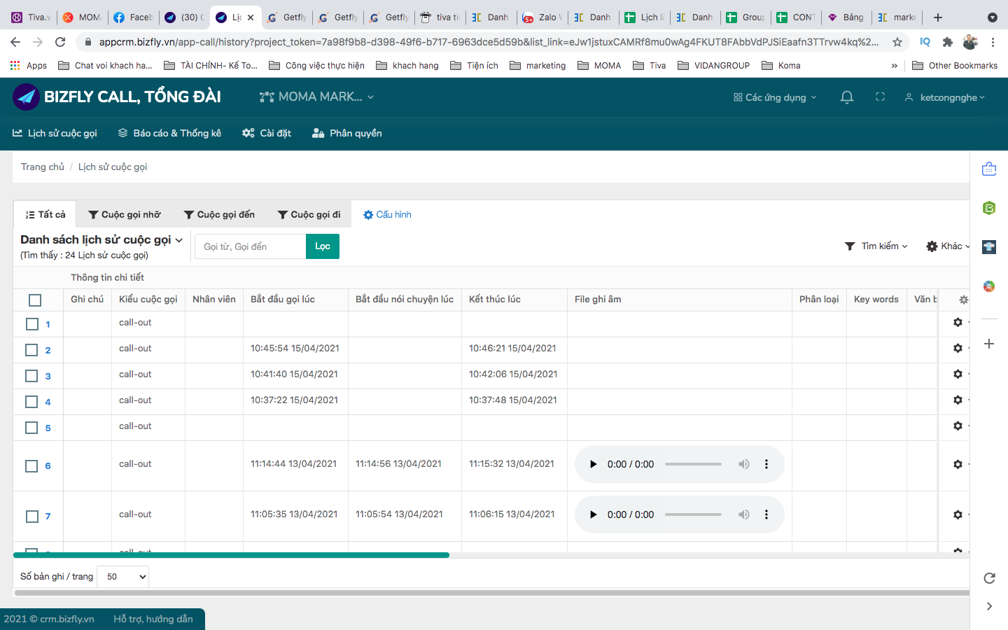 ĐĂNG KÝ DỊCH VỤ TỔNG ĐÀI CÙNG MOMA CRM